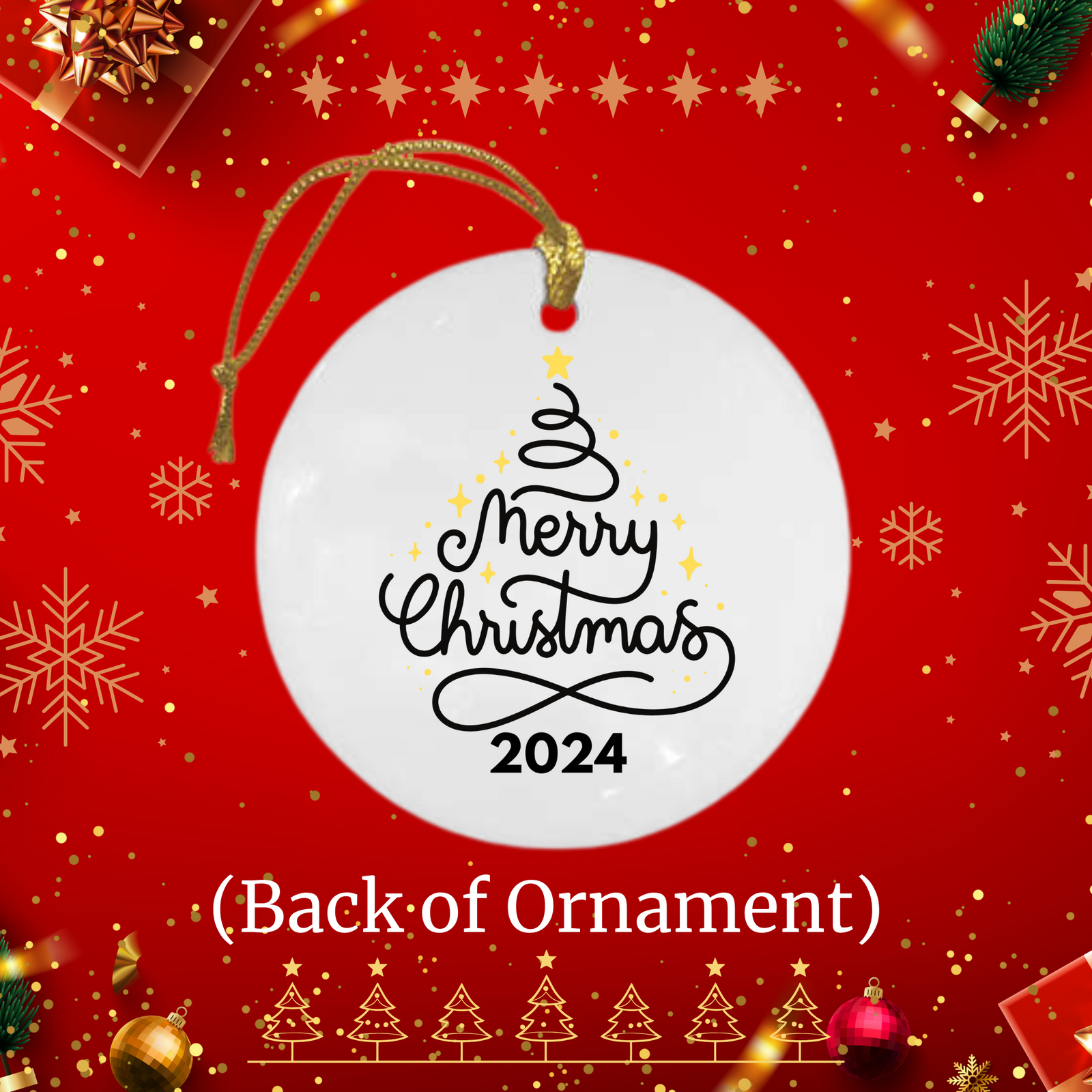 Custom Ceramic Ornament