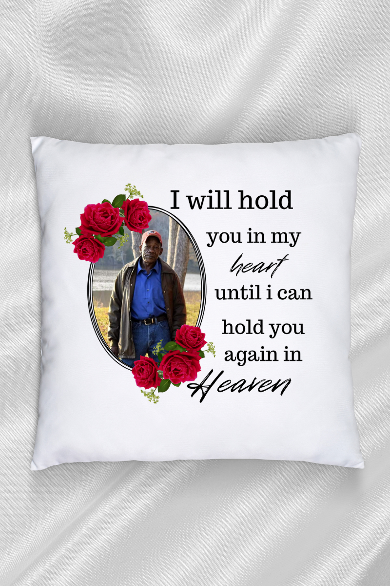 I Will Hold You In My Heart Pillow Cover