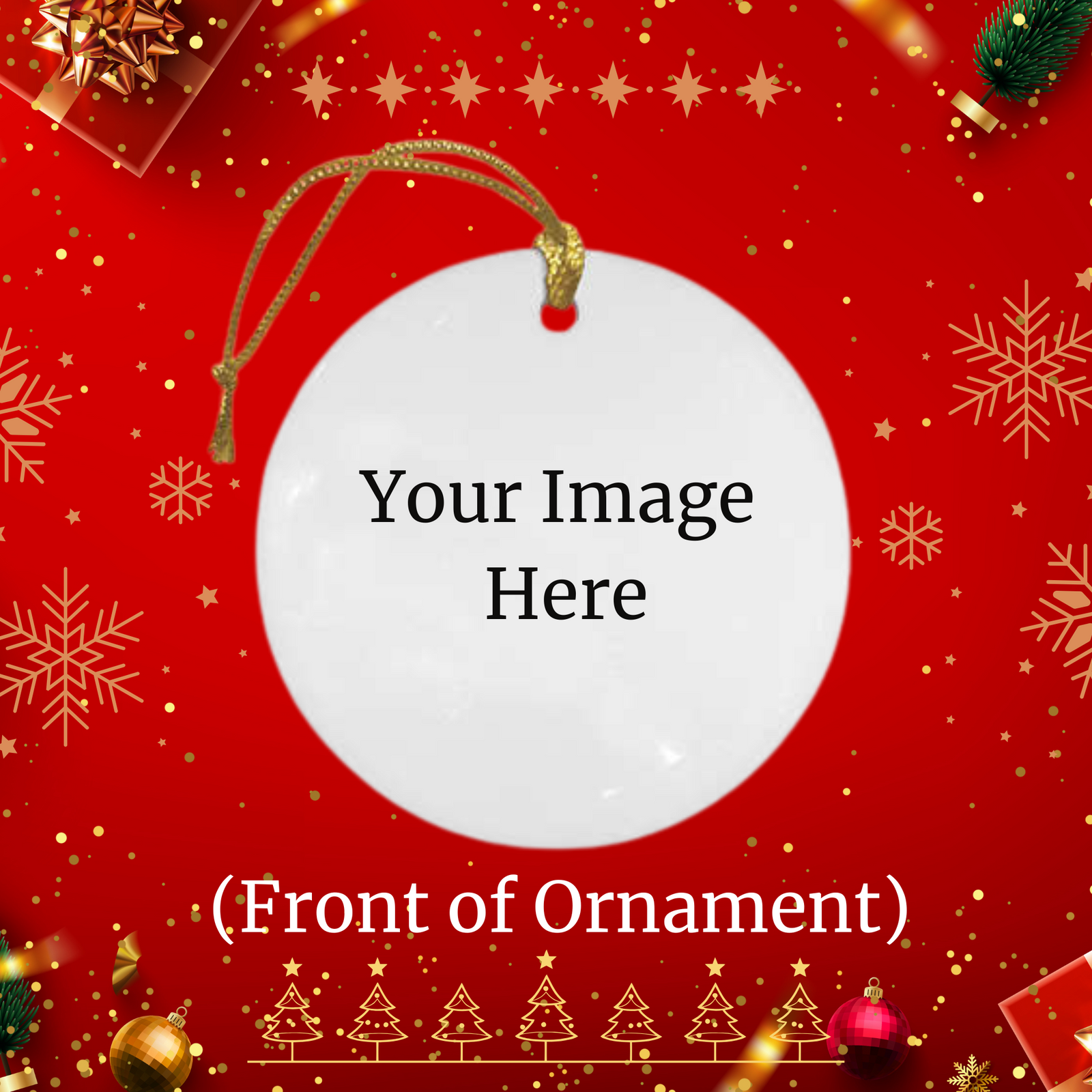 Custom Ceramic Ornament
