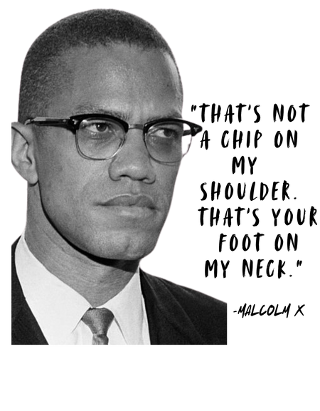 Malcom X - That's Not A Chip On My Shoulder