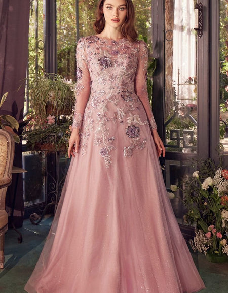 Ethereal Grace Gown - A1356