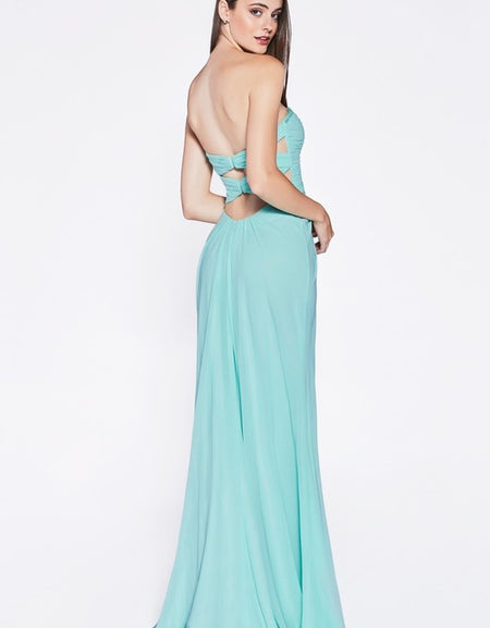 STRAPLESS GOWN 663