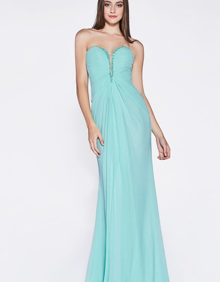 STRAPLESS GOWN 663