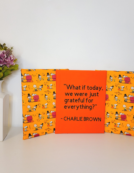 Charlie Brown Thanksgiving - 3 Piece Wall Art