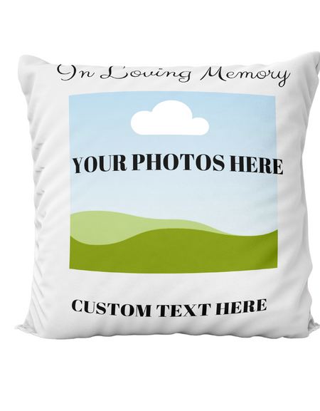 In Loving Memory Pillow Cover