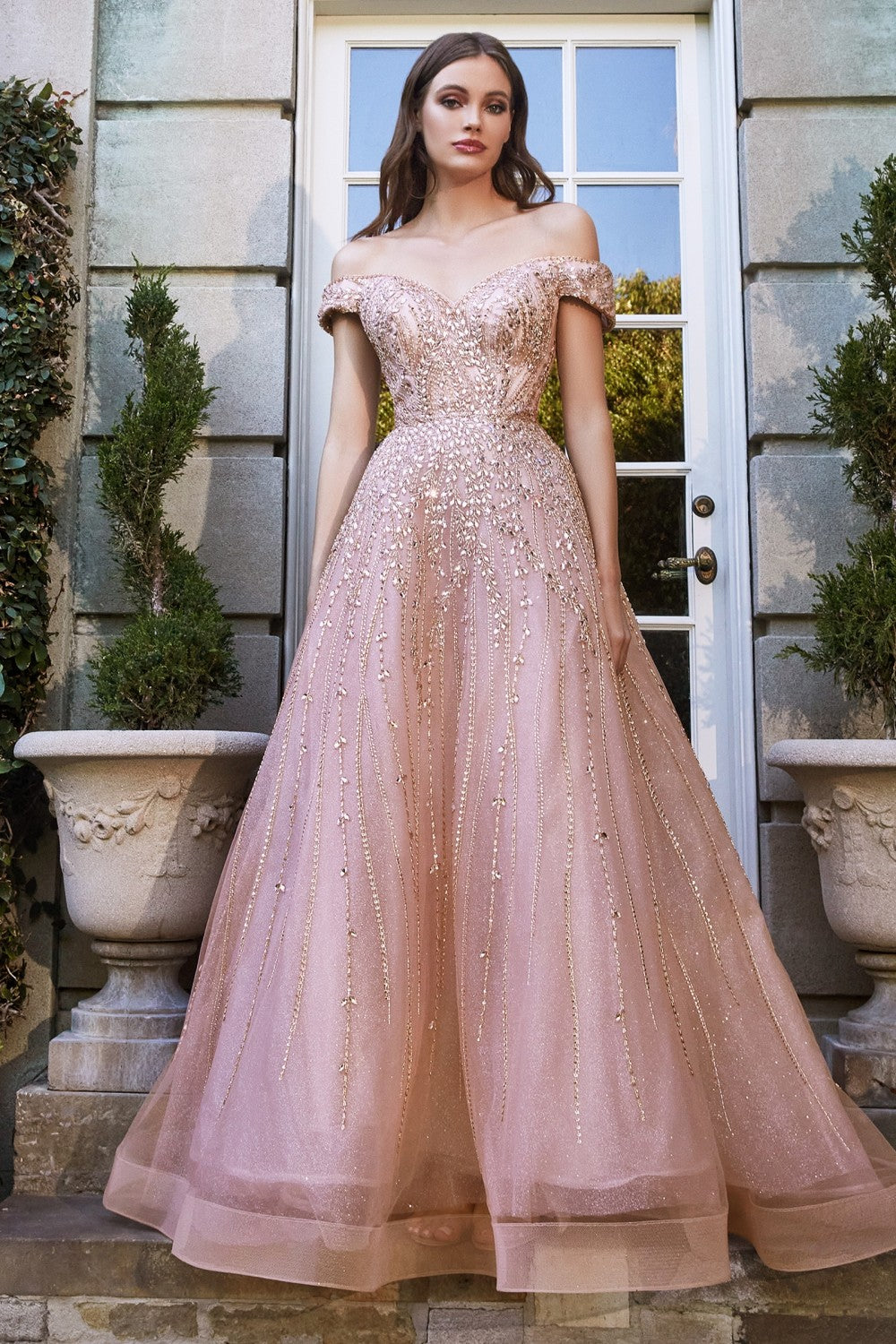 Fairy Tail gown | Ball gowns, Rose gold wedding dress, Ball gowns fantasy